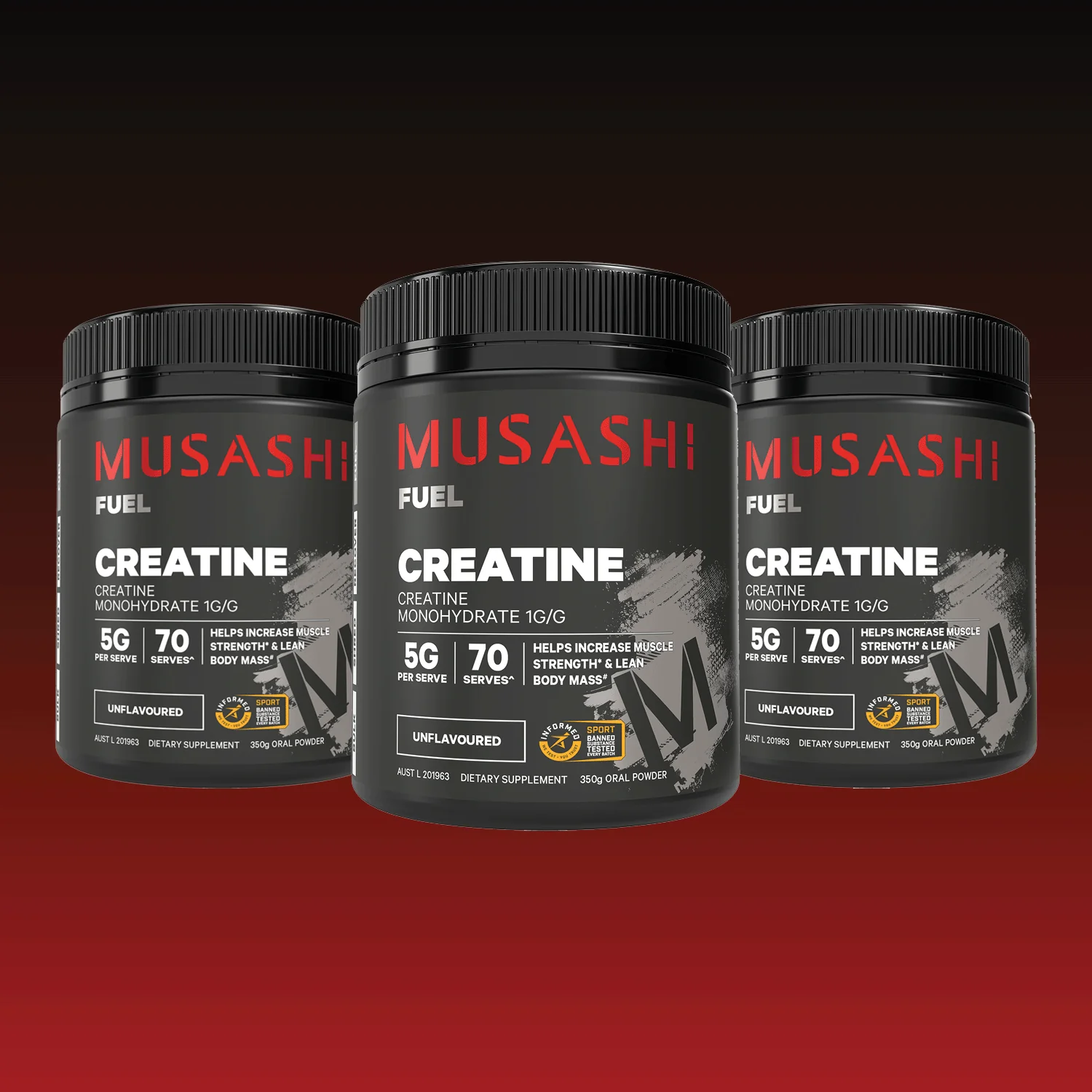 1KG Creatine Monohydrate Powder Value Bundle